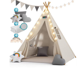 Tipi pour enfant 160x120x120cm