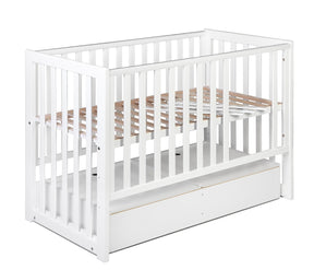 Berceau bébé 120x60cm YappyLull avec sommier réglable