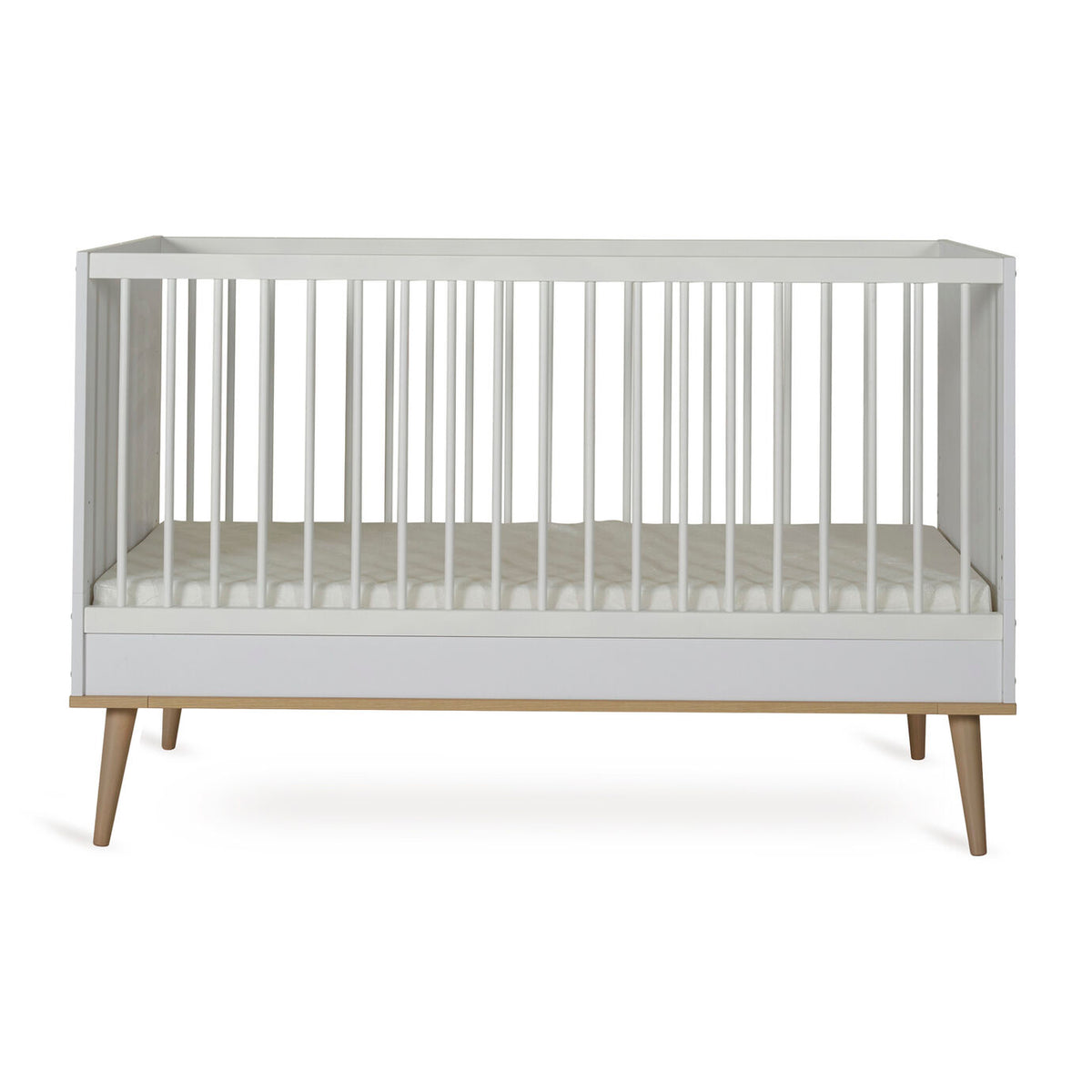 Lit évolutif enfant FLOW 140x70cm White Quax - Cribs & Toddler Beds par Quax