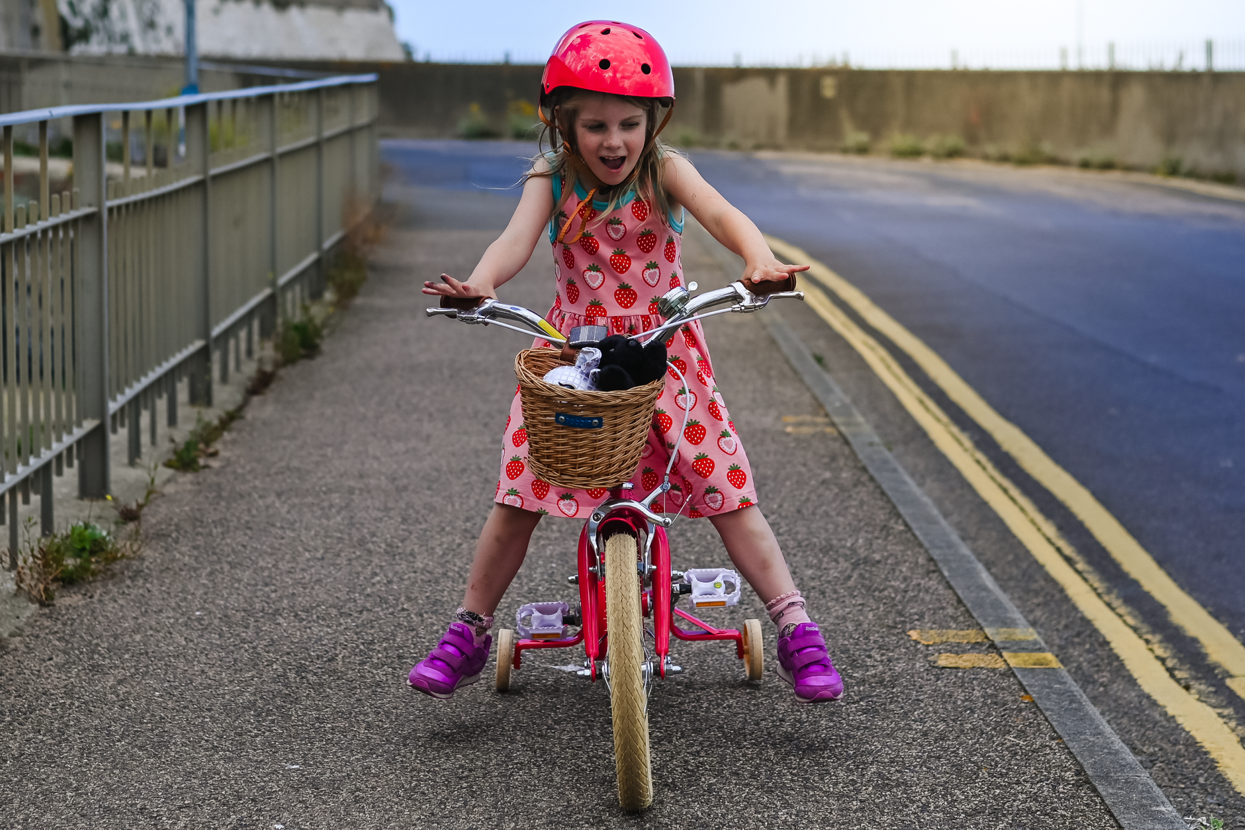Bicicleta de aprendizaje para niños 4-6 años 16" Gingersnap