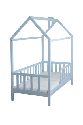 Lit cabane enfant en bois 80x160